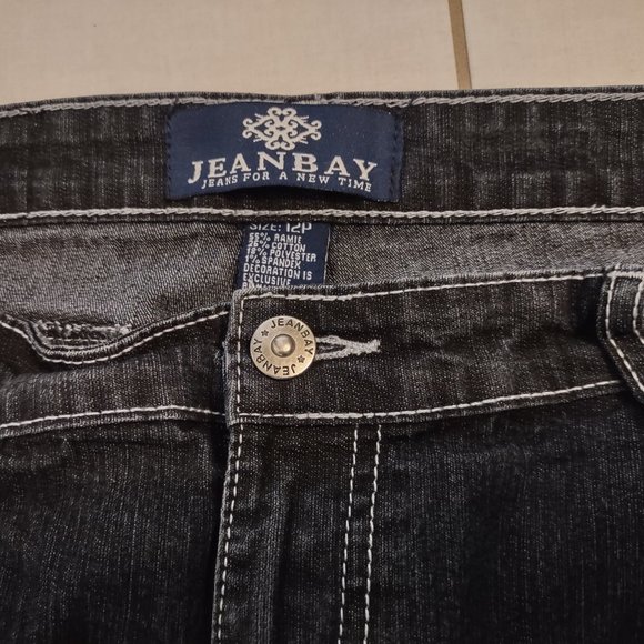JEAN BAY Women's W32L38 Blue Jeans Pre-owned - Picture 5 of 9